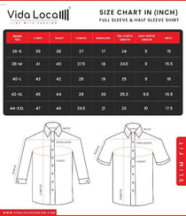 KISHRO Men Cotton Striped Relaxed Fit Shirt - White
