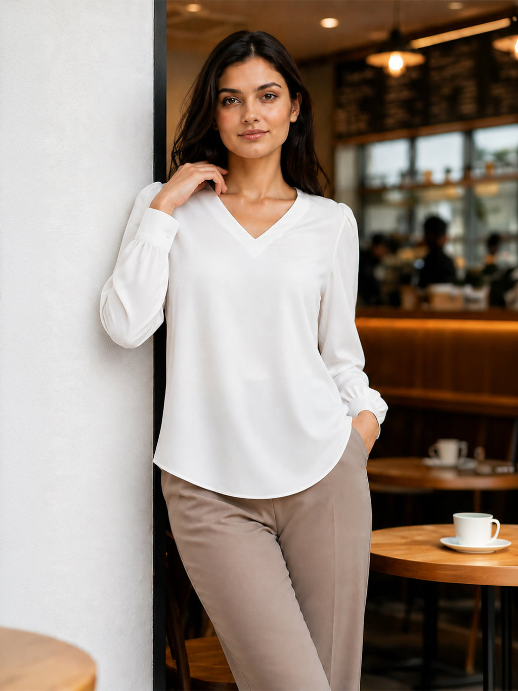 KISHRO Women Denim Solid Regular Fit Top - Yellow